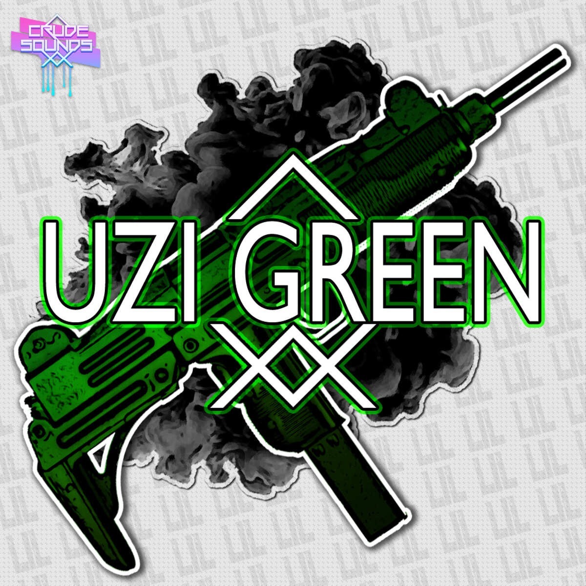 Crude Sounds - Uzi Green Sample Packs Software GUI Artwork